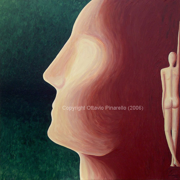 "Profile of a thought" - 2006