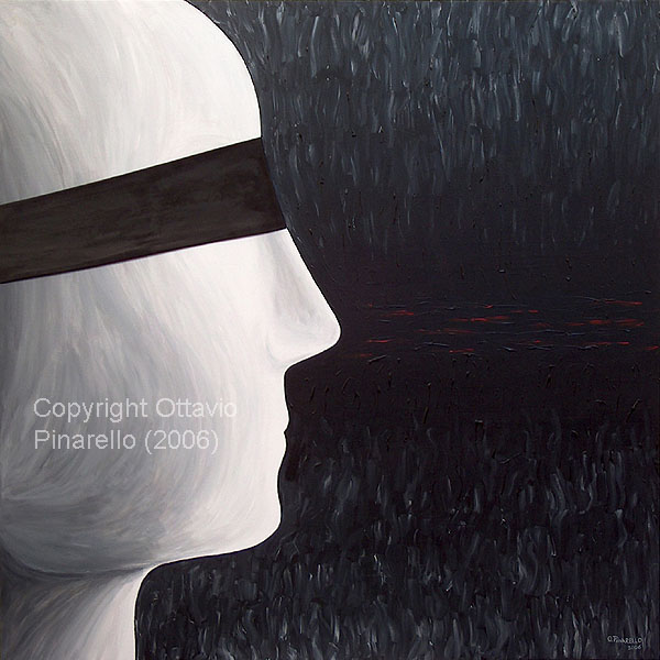 "Blindfolded profile" - 2006