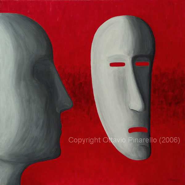 "The mask (the profile and his mask)" - 2006