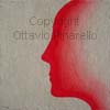 "Il profilo e la sabbia (in rosso)" - 2007